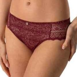 Empreinte Cassiopee Brief 03151 in Grenat-Anna Bella Fine Lingerie-Grenat-Small-