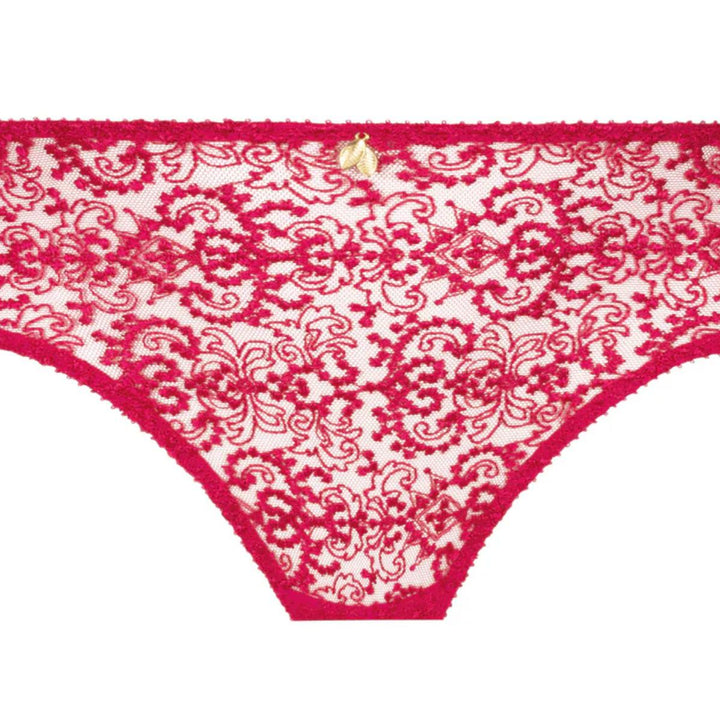 Empreinte Cassiopee Brief 03151 in Lipstick-Panties-Empreinte-Lipstick-XSmall-Anna Bella Fine Lingerie, Reveal Your Most Gorgeous Self!