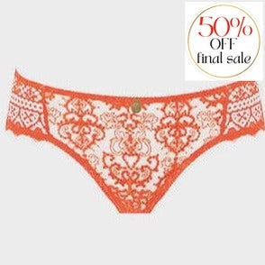 Empreinte Cassiopee Brief 03151 in Payapa-Panties-Empreinte-Papaya-Small-Anna Bella Fine Lingerie, Reveal Your Most Gorgeous Self!
