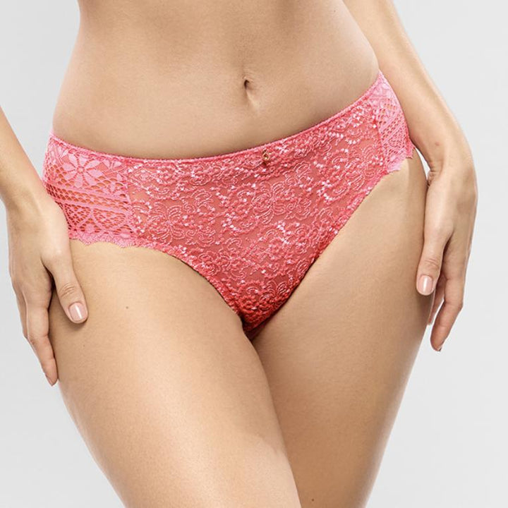 Empreinte Cassiopee Brief in Electric Pink 03151-Panties-Empreinte-Electric Pink-XSmall-Anna Bella Fine Lingerie, Reveal Your Most Gorgeous Self!
