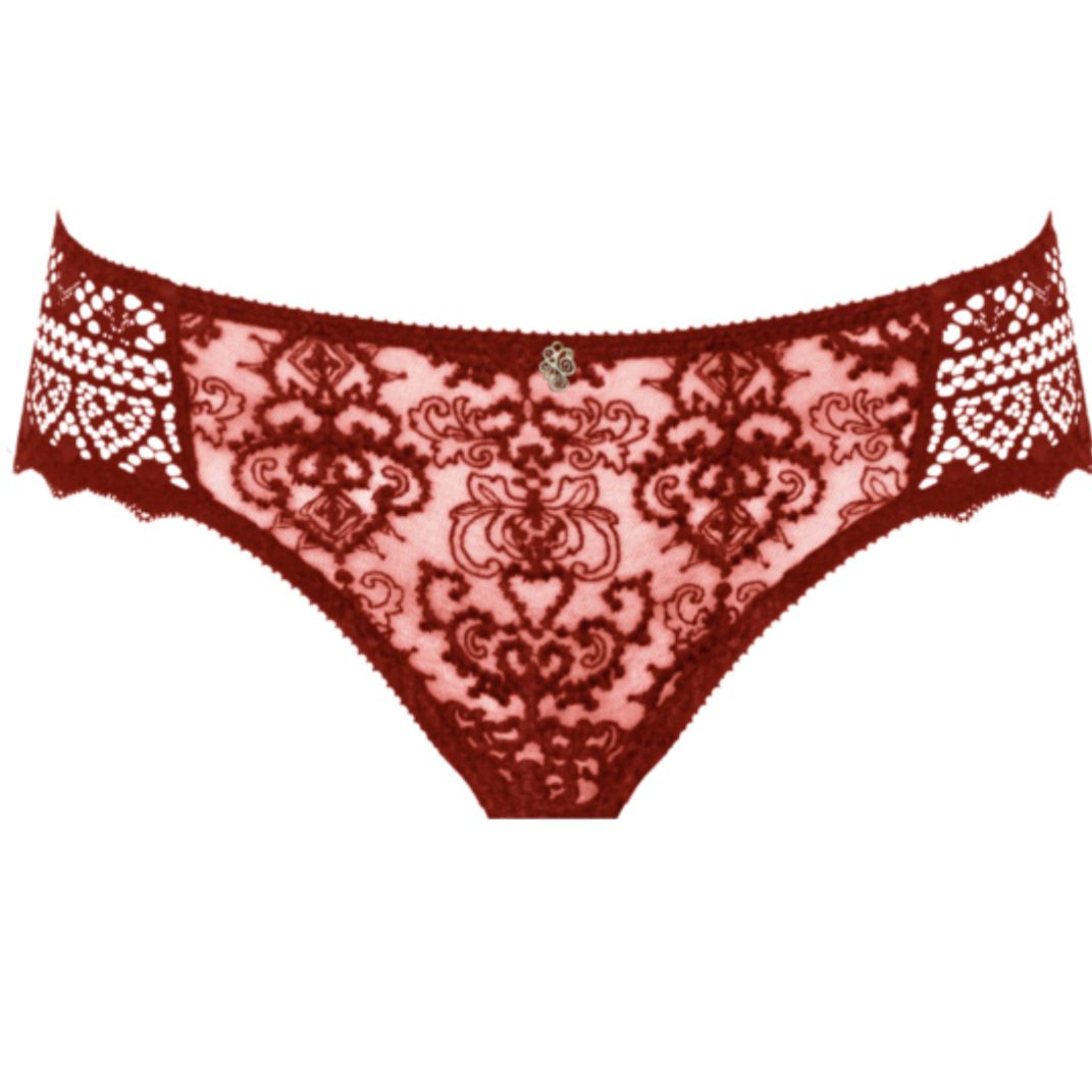 Empreinte Cassiopee Brief in Red Fusion 03151-Anna Bella Fine Lingerie-Red Fusion-XSmall-