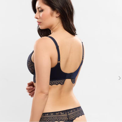 Empreinte Cassiopee Invisible Plunge Longline Bra 14151 in Starlight-Bras-Empreinte-Starlight-30-E-Anna Bella Fine Lingerie, Reveal Your Most Gorgeous Self!