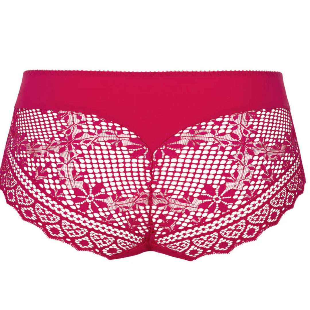 Empreinte Cassiopee Panty 05151 in Lipstick-Panties-Empreinte-Lipstick-XSmall-Anna Bella Fine Lingerie, Reveal Your Most Gorgeous Self!
