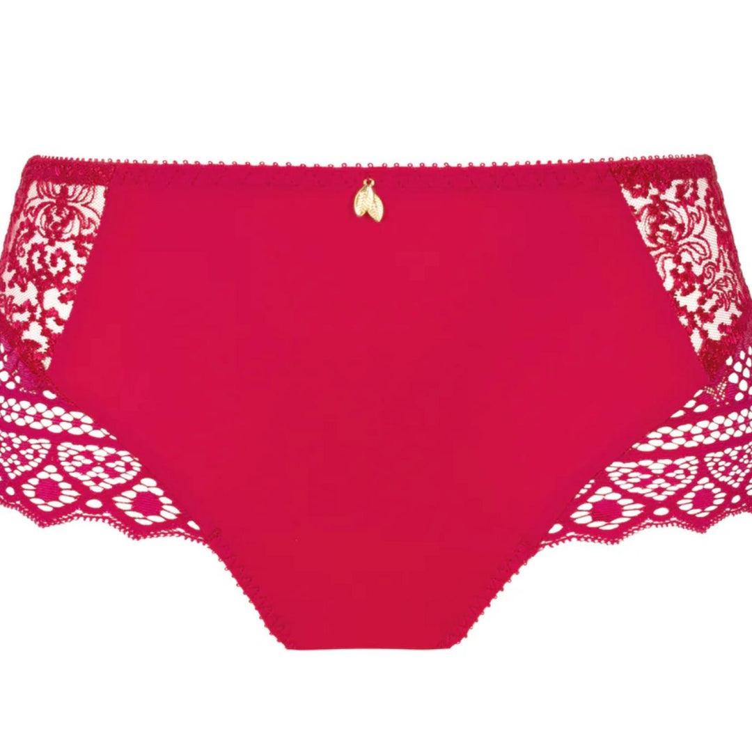 Empreinte Cassiopee Panty 05151 in Lipstick-Panties-Empreinte-Lipstick-XSmall-Anna Bella Fine Lingerie, Reveal Your Most Gorgeous Self!