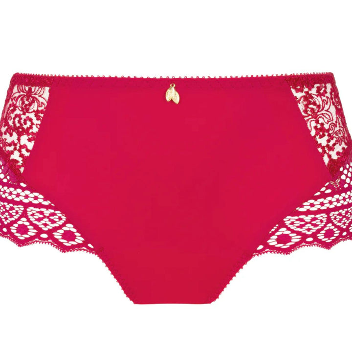 Empreinte Cassiopee Panty 05151 in Lipstick-Panties-Empreinte-Lipstick-XSmall-Anna Bella Fine Lingerie, Reveal Your Most Gorgeous Self!