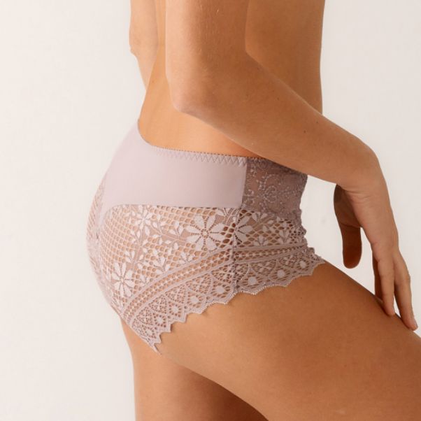 Empreinte Cassiopee Panty 05151 in Rose Sauvage-Panties-Empreinte-Rose Sauvage-XSmall-Anna Bella Fine Lingerie, Reveal Your Most Gorgeous Self!