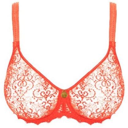 Empreinte Cassiopee Seamless Bra 07151 in Papaya-Anna Bella Fine Lingerie-Papaya-32-D