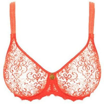 Empreinte Cassiopee Seamless Bra 07151 in Papaya-Anna Bella Fine Lingerie-Papaya-32-D