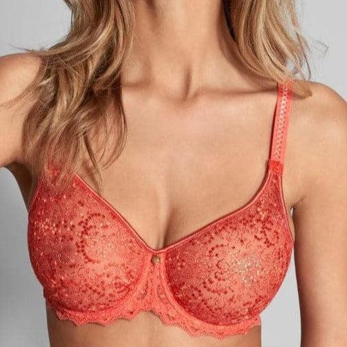 Empreinte Cassiopee Seamless Bra 07151 in Papaya-Anna Bella Fine Lingerie-Papaya-32-D