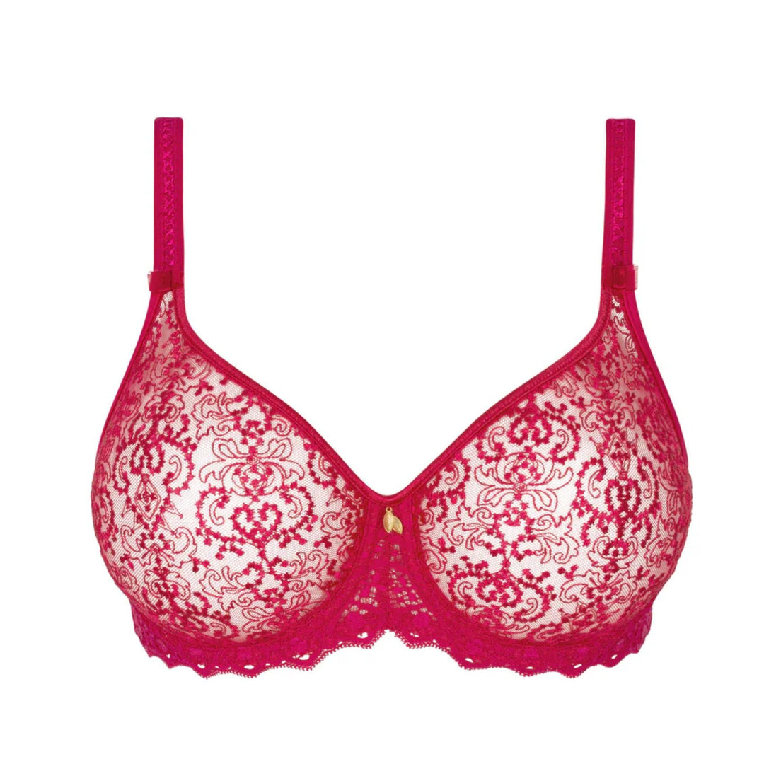 Empreinte Cassiopee Seamless Bra in Lipstick 07151-Bras-Empreinte-Lipstick-30-E-Anna Bella Fine Lingerie, Reveal Your Most Gorgeous Self!
