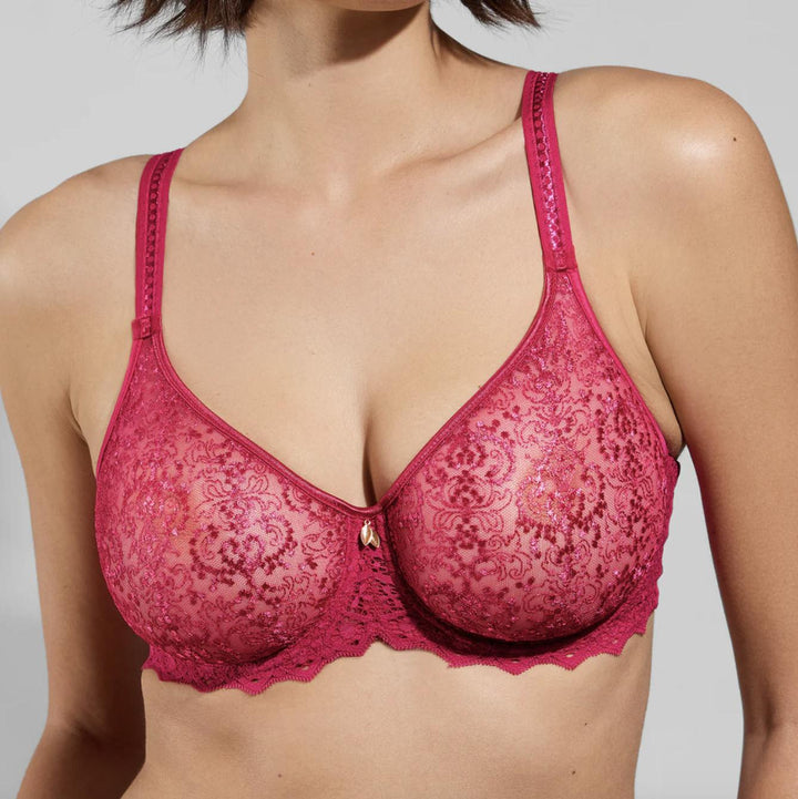 Empreinte Cassiopee Seamless Bra in Lipstick 07151-Bras-Empreinte-Lipstick-30-E-Anna Bella Fine Lingerie, Reveal Your Most Gorgeous Self!