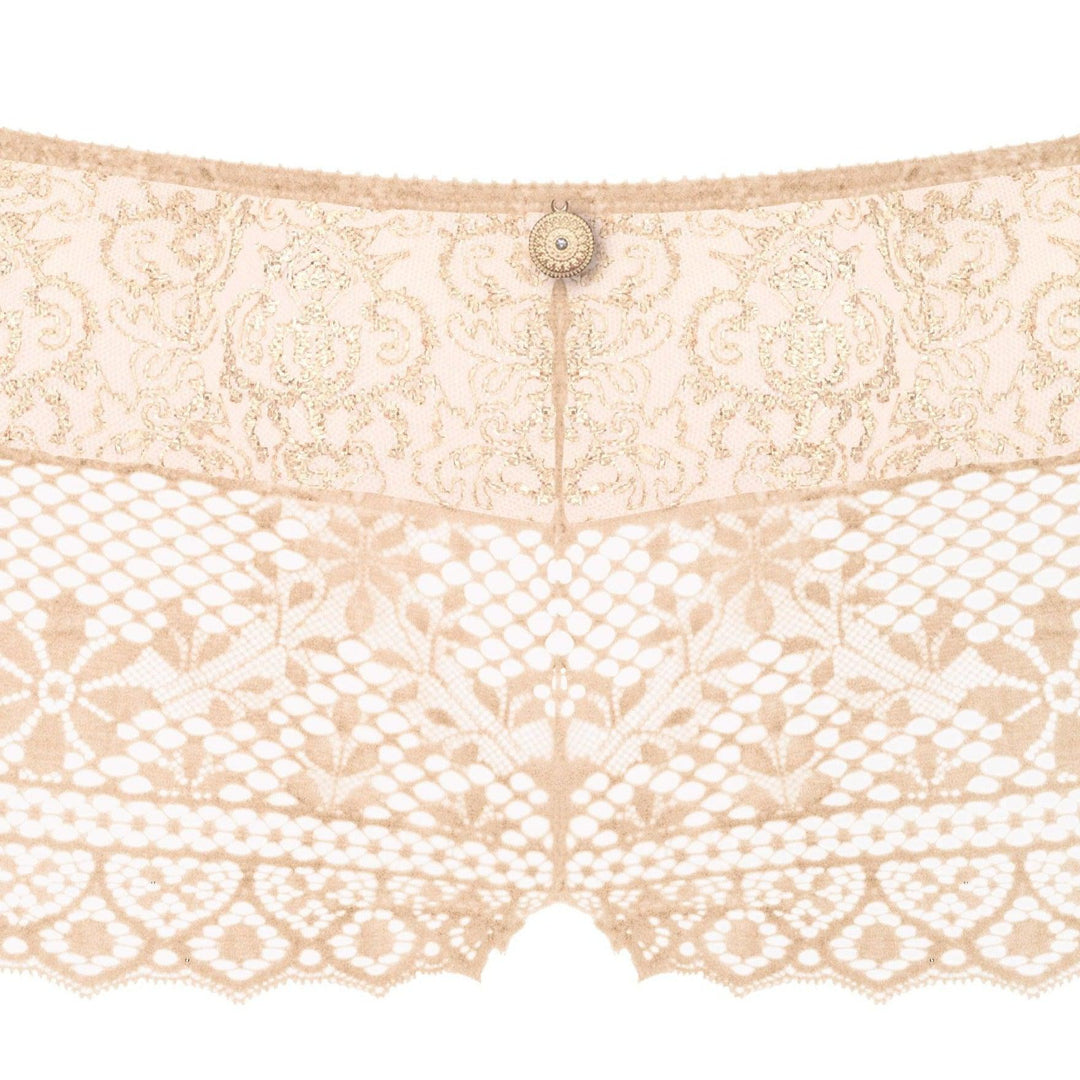 Empreinte Cassiopee Shorty 02151 in Creamy Beige-Panties-Empreinte-Creamy Beige-XSmall-Anna Bella Fine Lingerie, Reveal Your Most Gorgeous Self!