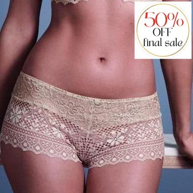 Empreinte Cassiopee Shorty in Opaline 02151-Panties-Empreinte-Opaline-Small-Anna Bella Fine Lingerie, Reveal Your Most Gorgeous Self!