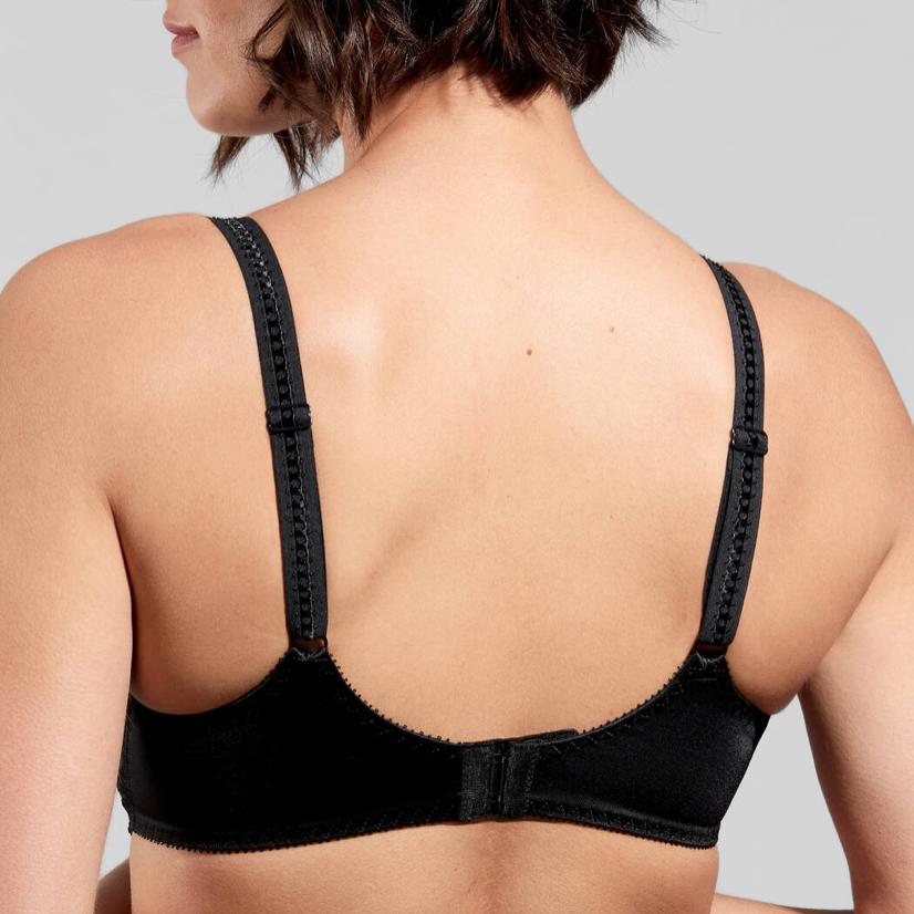 Empreinte Cassiopee Spacer Bra in Black 40151-Bras-Empreinte-Black-32-F-Anna Bella Fine Lingerie, Reveal Your Most Gorgeous Self!