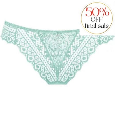 Empreinte Cassiopee Thong in Bleu Tendre 01151-Panties-Empreinte-Bleu Tendre-XSmall-Anna Bella Fine Lingerie, Reveal Your Most Gorgeous Self!