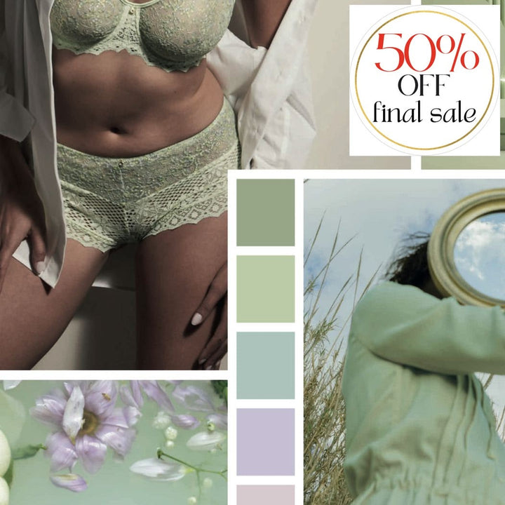 Empreinte Cassiopee Thong in Nymphea 01151-Panties-Empreinte-Nymphea-XSmall-Anna Bella Fine Lingerie, Reveal Your Most Gorgeous Self!