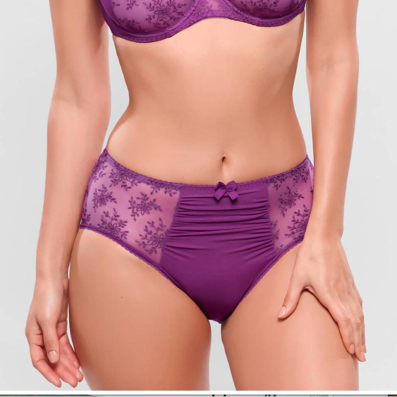 Empreinte Charlotte Panty in Dahlia 05232-Panties-Empreinte-Dahlia-Small-Anna Bella Fine Lingerie, Reveal Your Most Gorgeous Self!