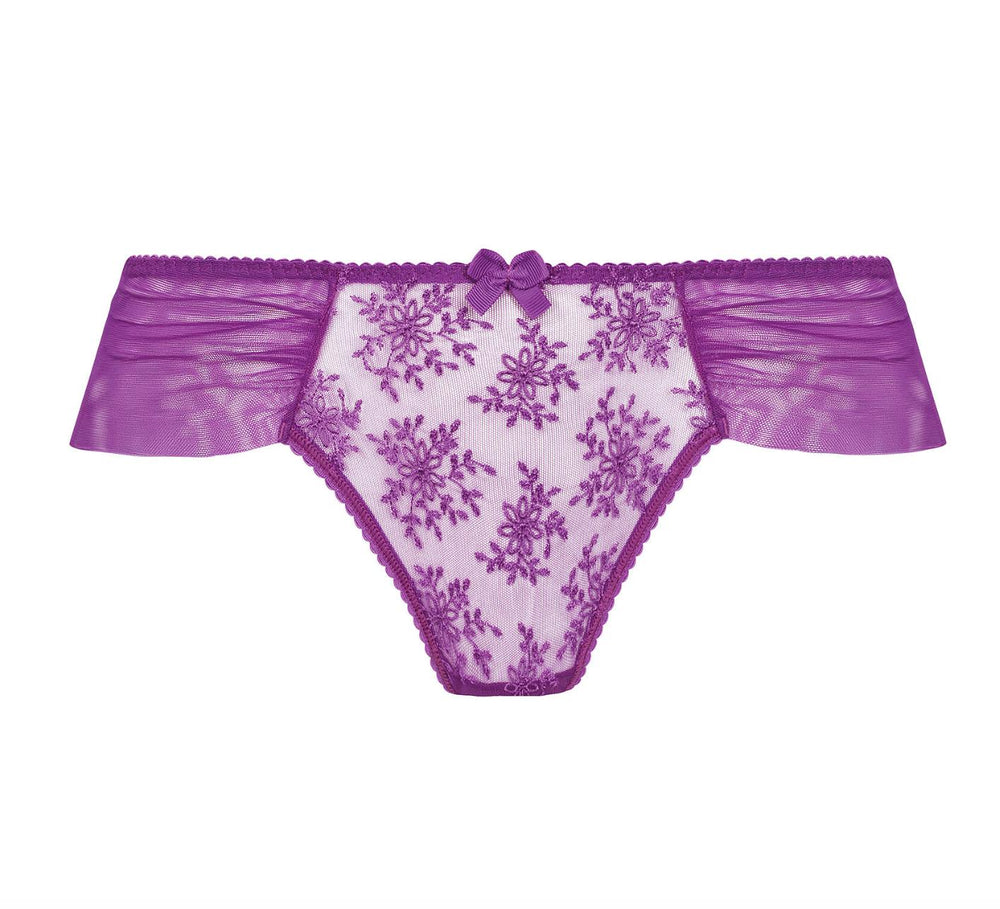 Empreinte Charlotte Thong in Dahlia 01232-Anna Bella Fine Lingerie-Dahlia-XSmall-