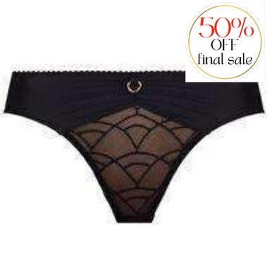 Empreinte Diane Brief in Black 03177-Anna Bella Fine Lingerie-Black-Small-