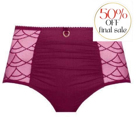 Empreinte Diane Panty 05177-Panties-Empreinte-Magenta-Small-Anna Bella Fine Lingerie, Reveal Your Most Gorgeous Self!