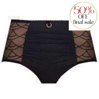 Empreinte Diane Panty 05177-Panties-Empreinte-Black-Small-Anna Bella Fine Lingerie, Reveal Your Most Gorgeous Self!