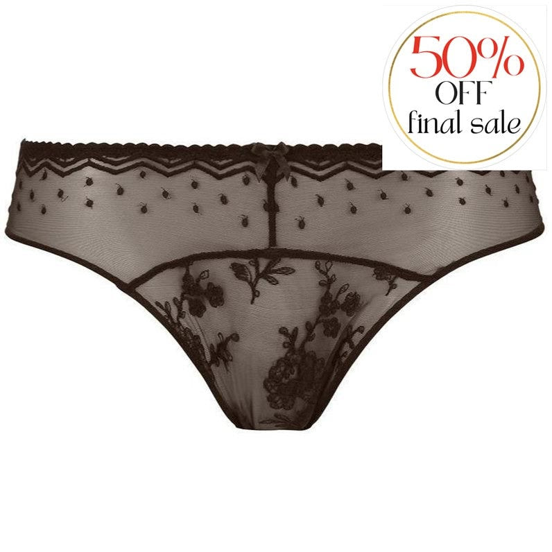 Empreinte Ellen Brief in Bois Brule 03211-Panties-Empreinte-Bois Brule-XSmall-Anna Bella Fine Lingerie, Reveal Your Most Gorgeous Self!