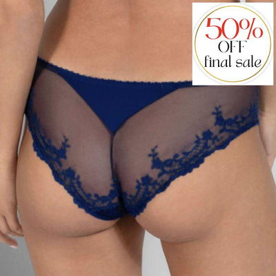 Empreinte Gaby Shorty in Saphir 02220-Panties-Empreinte-Saphir-XSmall-Anna Bella Fine Lingerie, Reveal Your Most Gorgeous Self!