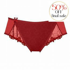 Empreinte Irina 03122 Brief-Anna Bella Fine Lingerie-Rouge Baiser-Small-