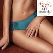 Empreinte Jane Shorty 02182-Panties-Empreinte-Bleu Polaire-XSmall-Anna Bella Fine Lingerie, Reveal Your Most Gorgeous Self!