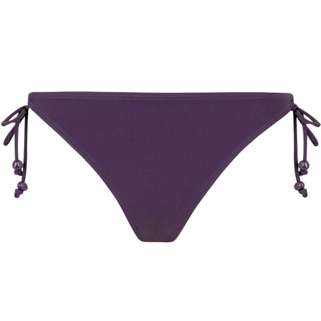 Empreinte Jet Set Adjustable drawstring bikini bottom 2632CPS-Swimwear-Empreinte-Iris-Small-Anna Bella Fine Lingerie, Reveal Your Most Gorgeous Self!