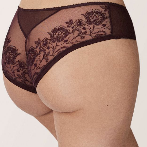 Empreinte Josephine Shorty in Grenade 02217-Anna Bella Fine Lingerie-Grenade-XSmall-