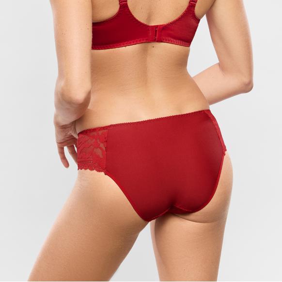Empreinte Leia Brief in Rubis 03224-Panties-Empreinte-Rubis-Small-Anna Bella Fine Lingerie, Reveal Your Most Gorgeous Self!