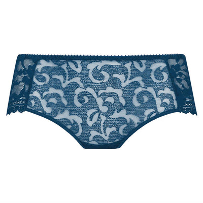 Empreinte Leia Shorty in Bleu Ocean 02224-Panties-Empreinte-Bleu Ocean-XSmall-Anna Bella Fine Lingerie, Reveal Your Most Gorgeous Self!