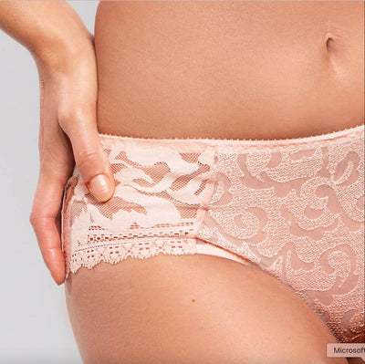Empreinte Leia Shorty in Rose Paradis 02224-Panties-Empreinte-Rose Paradis-Small-Anna Bella Fine Lingerie, Reveal Your Most Gorgeous Self!