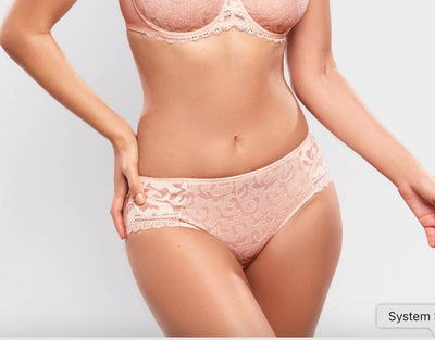 Empreinte Leia Shorty in Rose Paradis 02224-Panties-Empreinte-Rose Paradis-Small-Anna Bella Fine Lingerie, Reveal Your Most Gorgeous Self!