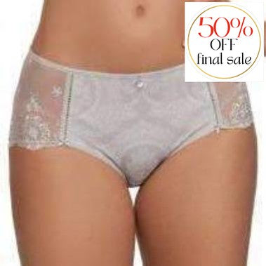 Empreinte Lilly Rose Shorty 0282-Anna Bella Fine Lingerie-Argent-Small-