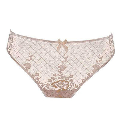 Empreinte Melody Brief 1386-Panties-Empreinte-Caramel-Medium-Anna Bella Fine Lingerie, Reveal Your Most Gorgeous Self!