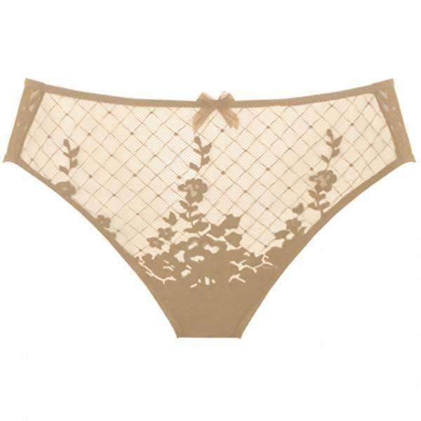 Empreinte Melody Brief 1386-Panties-Empreinte-Caramel-Medium-Anna Bella Fine Lingerie, Reveal Your Most Gorgeous Self!