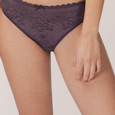 Empreinte Melody Brief in Burgundy 13386-Panties-Empreinte-Burgundy-XSmall-Anna Bella Fine Lingerie, Reveal Your Most Gorgeous Self!