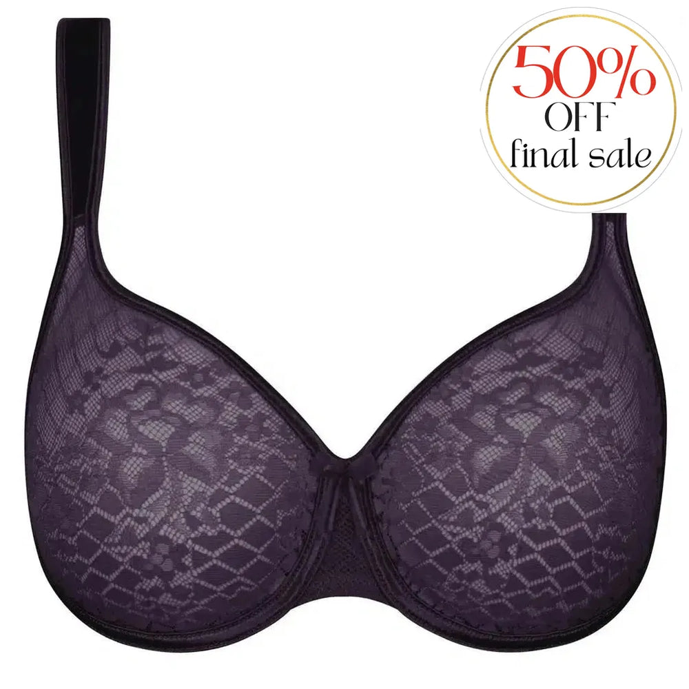 Empreinte Melody Low Neck Bra in Burgundy 0786-Bras-Empreinte-Burgundy-34-D-Anna Bella Fine Lingerie, Reveal Your Most Gorgeous Self!