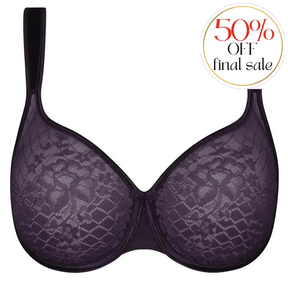 Empreinte Melody Low Neck Bra in Burgundy 0786-Bras-Empreinte-Burgundy-34-D-Anna Bella Fine Lingerie, Reveal Your Most Gorgeous Self!