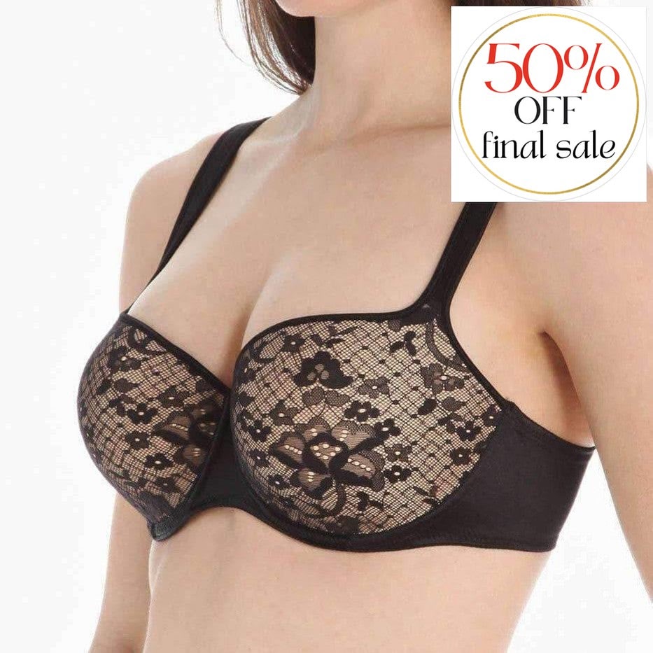 Empreinte Melody Molded 3886-Bras-Empreinte-Black-34-F-Anna Bella Fine Lingerie, Reveal Your Most Gorgeous Self!