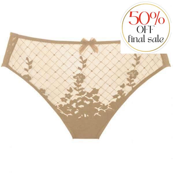 Empreinte Melody Panty 1586-Panties-Empreinte-Caramel-XLarge-Anna Bella Fine Lingerie, Reveal Your Most Gorgeous Self!