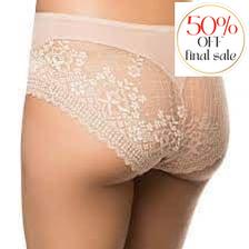 Empreinte Melody Panty in Rose The' 15586-Panties-Empreinte-Rose The'-Medium-Anna Bella Fine Lingerie, Reveal Your Most Gorgeous Self!