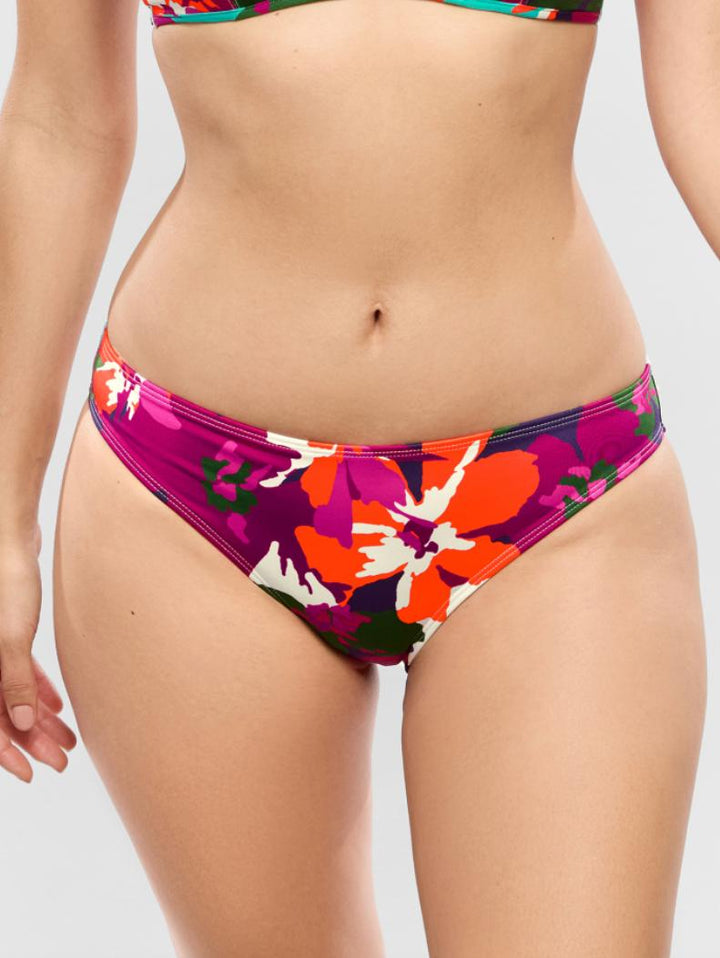 Empreinte Nectar Brief Bikini Bottom 2661CMS-Swimwear-Empreinte-Nectar Print-Small-Anna Bella Fine Lingerie, Reveal Your Most Gorgeous Self!