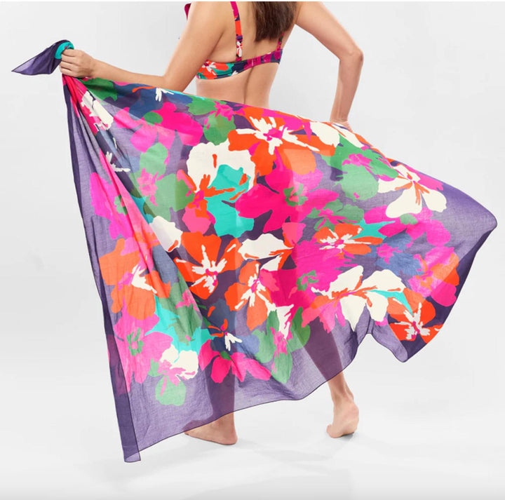 Empreinte Nectar Sarong Wrap 2661PA-Anna Bella Fine Lingerie-Nectar Print-One Size-