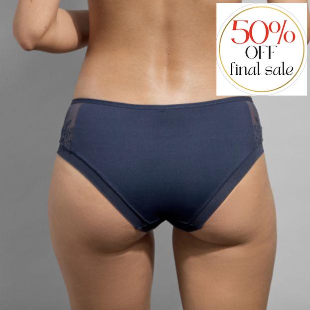 Empreinte Paola Shorty 02226 in Bleu Venise-Panties-Empreinte-Bleu Venise-XSmall-Anna Bella Fine Lingerie, Reveal Your Most Gorgeous Self!