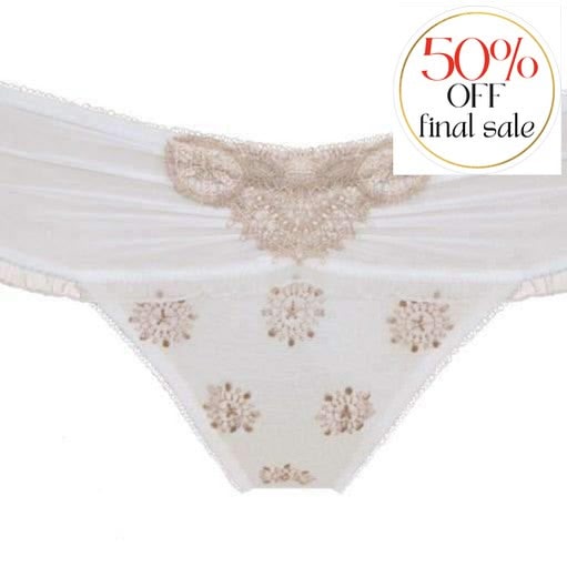 Empreinte Paris Brief 03141-Panties-Empreinte-Corail-Small-Anna Bella Fine Lingerie, Reveal Your Most Gorgeous Self!