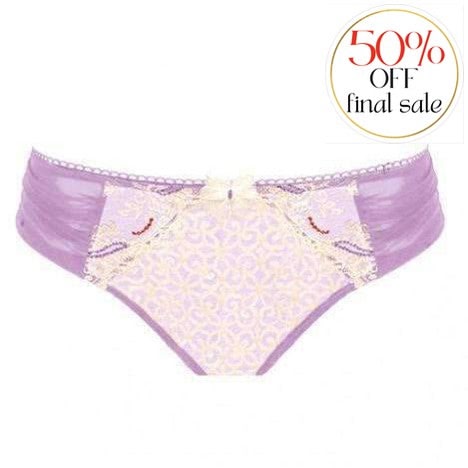 Empreinte Pompadour Brief 03152-Panties-Empreinte-Myosotis-Large-Anna Bella Fine Lingerie, Reveal Your Most Gorgeous Self!
