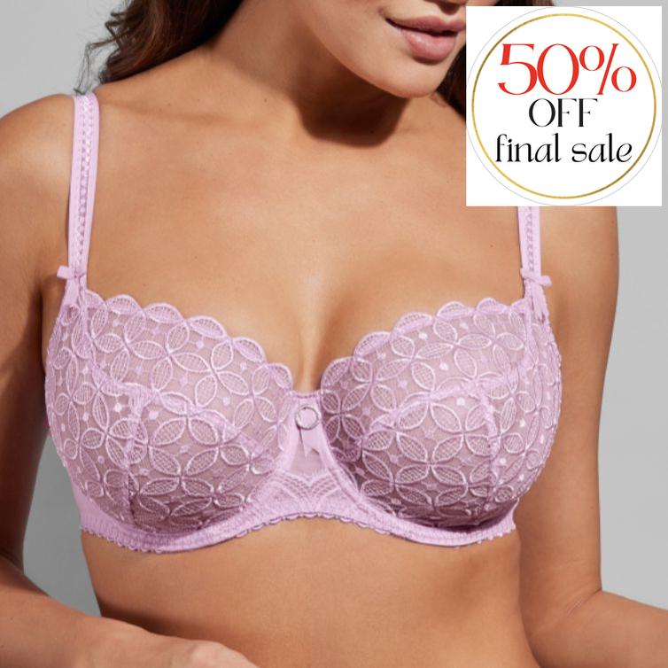 Empreinte Romy Low Necked Bra in Lilas 08212-Anna Bella Fine Lingerie-Lilas-32-D